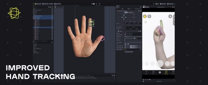 lens studio hand tracking