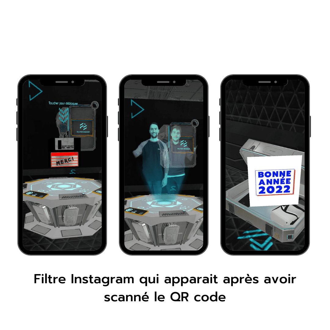 filtre Instagram QR Code