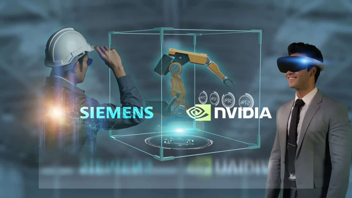Siemens NVIDIA metaverse industriel