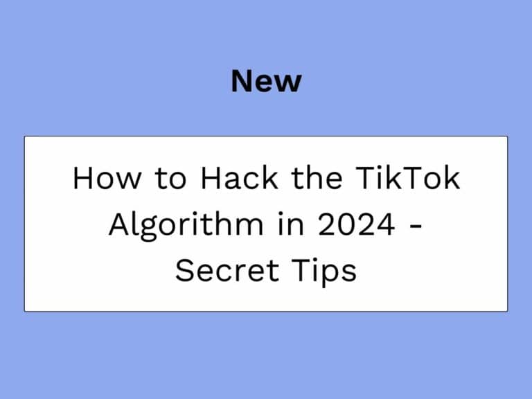 Wie man den TikTok-Algorithmus - 2024 (geheime Tipps) hackt